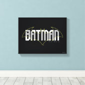 Toile Graphique de nom haute technologie Batman (Insitu (Plancher de Bois))