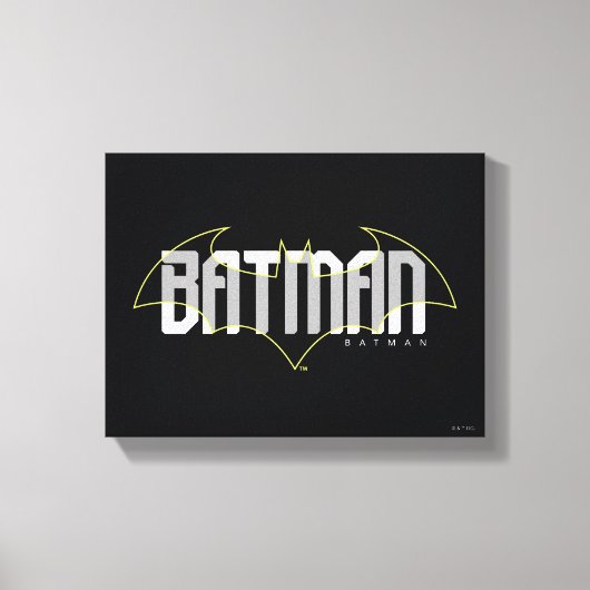 Toile Graphique de nom haute technologie Batman (Recto)