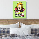 Toile Graphique de Shaggy "Like Super Man" (Insitu(Chambre))