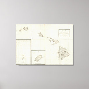 Toile Graphique des îles Sandwich