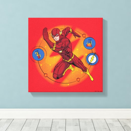 Toile Graphique d'exécution du laboratoire Flash de dess (Insitu (Plancher de Bois))