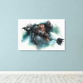 Toile Graphique Dori, Bombur & Oin (Insitu (Plancher de Bois))