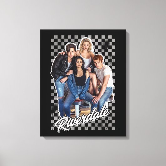 Toile Graphique du groupe Retro Riverdale (Recto)