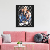 Toile Graphique du groupe Retro Riverdale (Insitu(Salon))