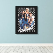 Toile Graphique du groupe Retro Riverdale (Insitu (Plancher de Bois))