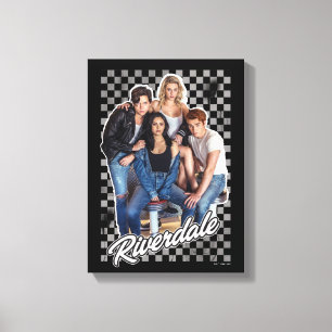 Toile Graphique du groupe Retro Riverdale