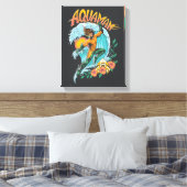 Toile Graphique du Surf de levage Aquaman et Trident (Insitu(Chambre))