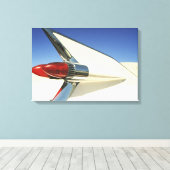 Toile Graphique : Gros plan de la nageoire et du feu arr (Insitu (Plancher de Bois))