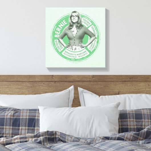 Toile Graphique Info Bernadette (Insitu(Chambre))