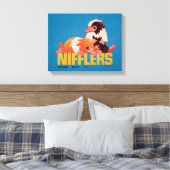 Toile Graphique Vintage des nifflers (Insitu(Chambre))