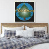 Toile Graphiques de Noël (Insitu(Chambre))