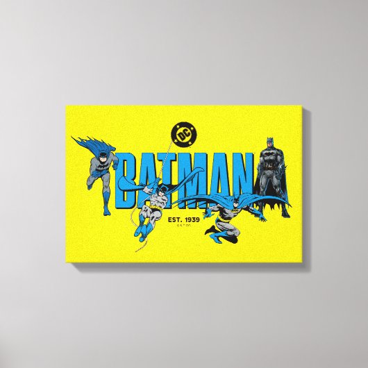 Toile Graphisme Batman Legends Forever (Recto)