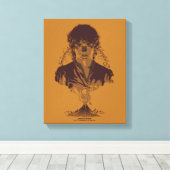 Toile Graphisme de l'inscription Tengwar de FRODO™ MOUNT (Insitu (Plancher de Bois))
