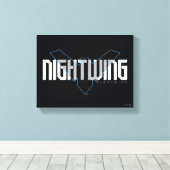 Toile Graphisme du nom Hi-Tech de Nightwing (Insitu (Plancher de Bois))