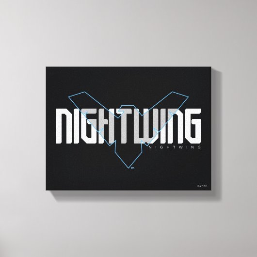 Toile Graphisme du nom Hi-Tech de Nightwing (Recto)