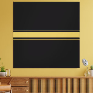 Toile Gras Moderne Minimaliste Black Brown Racing Grille