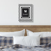 Toile Gras noir et blanc (Insitu(Chambre))