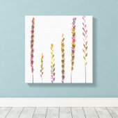 Toile Grasses colorées (Insitu (Plancher de Bois))