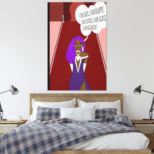 Toile Gratitude (Insitu(Chambre))