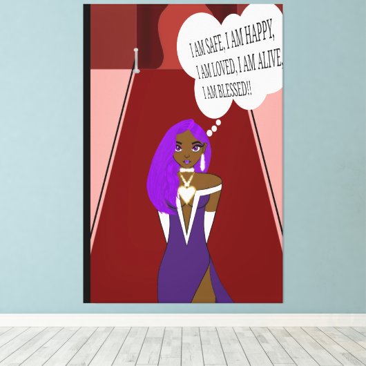 Toile Gratitude (Insitu (Plancher de Bois))