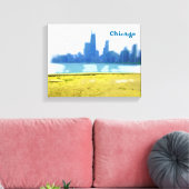 Toile Graveurs Skyscrapers de Chicago (Insitu(Salon))