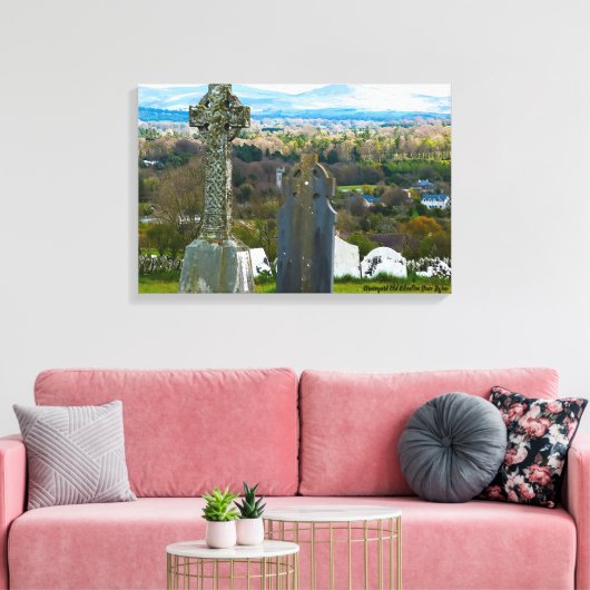 Toile Graveyard Old Kilcullen (Insitu(Salon))