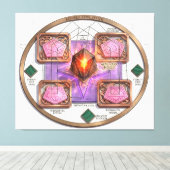 Toile Gravi-CAPA: Aetheric Dimensional Drive System (Insitu (Plancher de Bois))