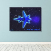 Toile Gravité Drive Spacecraft (Insitu (Plancher de Bois))