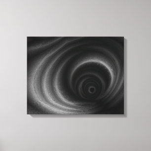 Toile Gravité noire