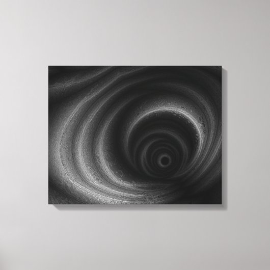 Toile Gravité noire (Recto)