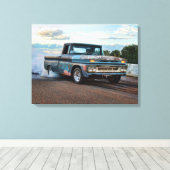 Toile Gravure de ramassage Chevy C10 (Insitu (Plancher de Bois))