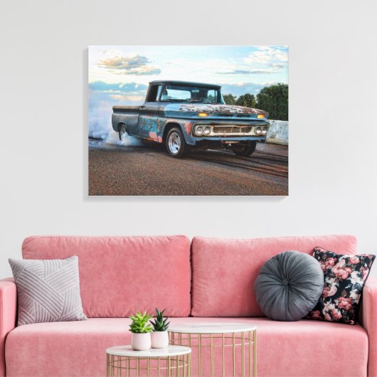 Toile Gravure de ramassage Chevy C10 (Insitu(Salon))