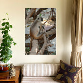 Toile Gray Langur - Repose-toi