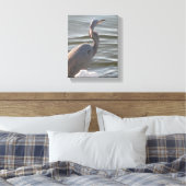 Toile Great Blue Heron by the Water (Insitu(Chambre))