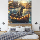 Toile Great Dane Christmas Festive Voyage (Insitu(Chambre))