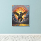 Toile Great Dane & Rainbow Bridge (Insitu (Plancher de Bois))