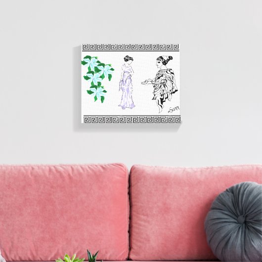 Toile : Grec ancien (Insitu(Salon))