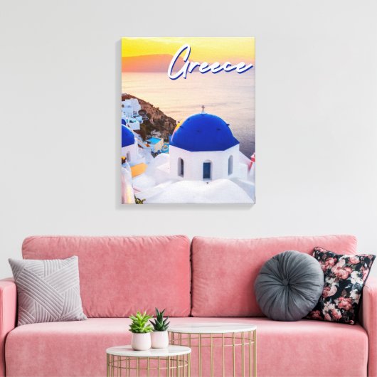 Toile Grèce (Insitu(Salon))