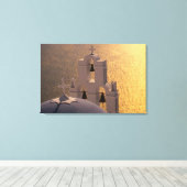 Toile Grèce, Cyclades, Santorin, Thira, (Insitu (Plancher de Bois))