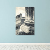 Toile Grèce, ruines d'une ville antique (Insitu (Plancher de Bois))