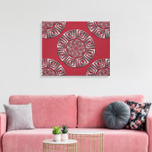 Toile Greek Circle (Insitu(Salon))