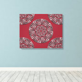 Toile Greek Circle (Insitu (Plancher de Bois))
