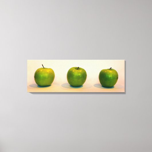 Toile Green Apple Trio (Recto)