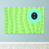 Toile Green Caterpillar Motif Gallery Wrap Wall Canvas (Insitu (Plancher de Bois))