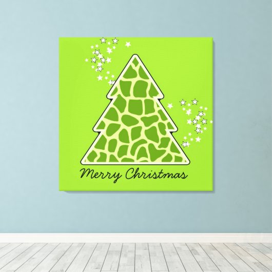 Toile Green girafe (Insitu (Plancher de Bois))