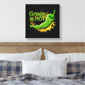 Toile Green is HOT (Insitu(Chambre))