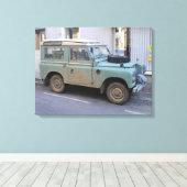 Toile Green Land Rover (Insitu (Plancher de Bois))