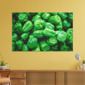 Toile Green peppers (Insitu(Salon))