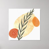 Toile Green Stalk Boho (Recto)