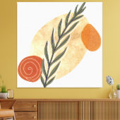 Toile Green Stalk Boho (Insitu(Salon))